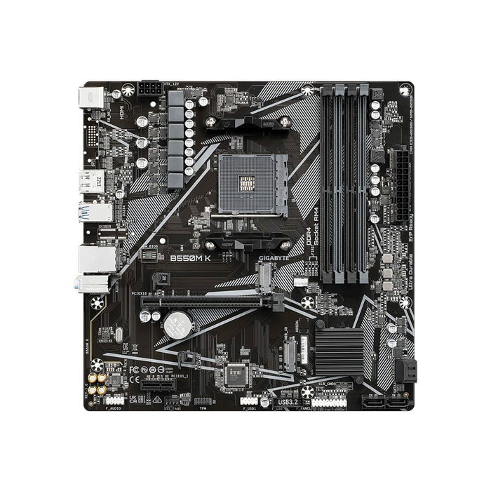 Gigabyte B550M K Micro ATX AMD AM4