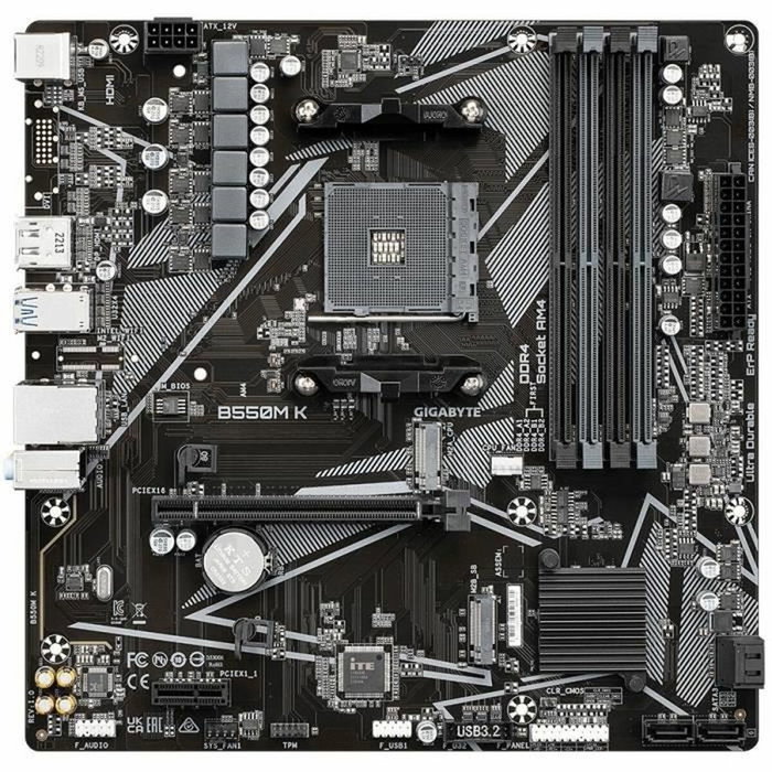 Gigabyte B550M K Micro ATX AMD AM4