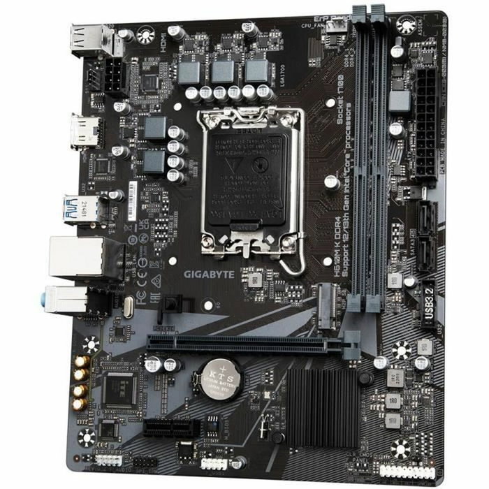 Gigabyte H610M K LGA1700 microATX DDR4 Gigabyte H610M K LGA1700 microATX DDR4