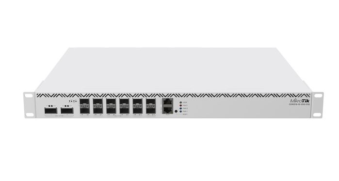 MikroTik AL73400 Cloud Core Router 2216 - Routeur avec 2 ports 100G QSFP28, 12 ports 25G SFP28, 1 port 1G Ethernet, L3 Hardware Offloading et RouterOS