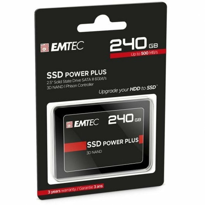 Disque dur EMTEC X150 Power Plus 240 GB SSD Disque dur EMTEC X150 Power Plus 240 GB SSD