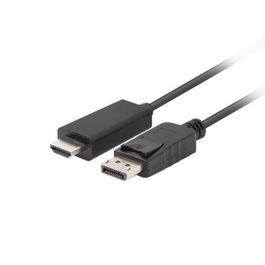 Lanberg Câble DisplayPort vers HDMI mâle-mâle 1,8m