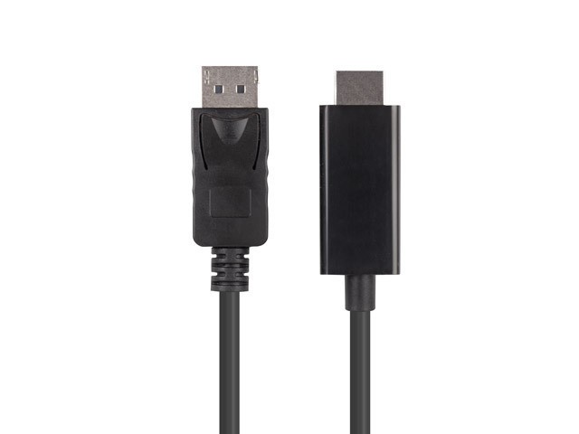 Lanberg Cable DisplayPort vers HDMI Mâle 1 m Full HD 1920x1080 - NXP PTN3361 CU AWG30