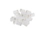 Lanberg Connecteurs RJ-45 Cat.6 UTP 8P8C pour câbles réseau Ethernet - Lot de 100