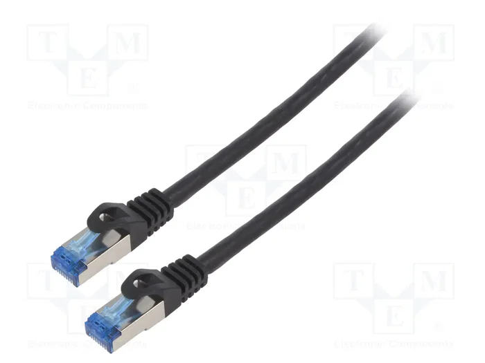 Lanberg Câble réseau Cat. 6A S/FTP 5m noir Lanberg Câble réseau Cat. 6A S/FTP 5m noir