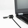 Tooq Câble de Sécurité avec Clé pour Ordinateur Portable - 1.5 m - Compatible avec Portables, Moniteurs et TV avec Fente Kensington