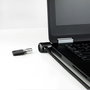 Tooq Câble de Sécurité avec Clé pour Ordinateur Portable - 1.5 m - Compatible avec Portables, Moniteurs et TV avec Fente Kensington