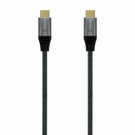 Câble USB-C Aisens A107-0629 Gris 2 m