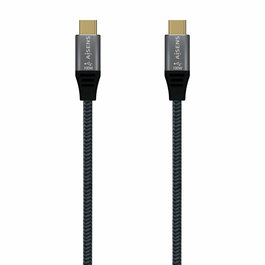 Câble USB-C Aisens A107-0629 Gris 2 m