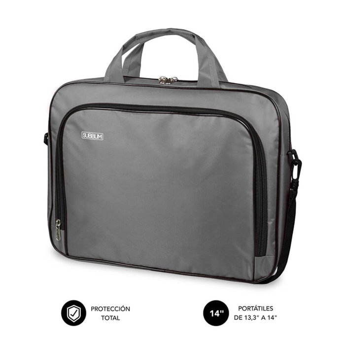 Subblim Sacoche Ordinateur Oxford 13.3-14 Pouces Gris Subblim Sacoche Ordinateur Oxford 13.3-14 Pouces Gris