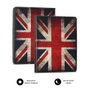 Subblim Trendy Case Housse universelle pour tablette 10.1 pouces - Folio avec support, fermeture élastique, motif Union Jack