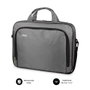 Subblim Oxford Mallette pour ordinateur portable 15,4-16 pouces Gris Sacoche de transport en polyester résistant avec compartiments