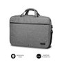 SUBBLIM Malette pour ordinateur portable Elite 15.6 pouces grise, compartiments multiples, protection renforcée