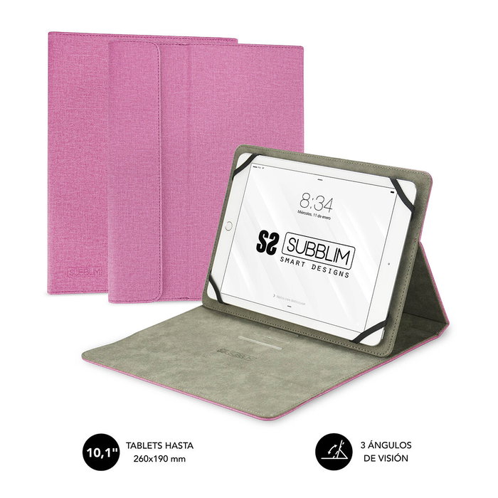Housse pour Tablette Subblim SUB-CUT-1CT003 Rose Housse pour Tablette Subblim SUB-CUT-1CT003 Rose