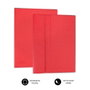 Subblim Clever Stand Housse Universelle pour Tablette 10.1 Pouces avec Support Magnétique 3 Angles, Rouge