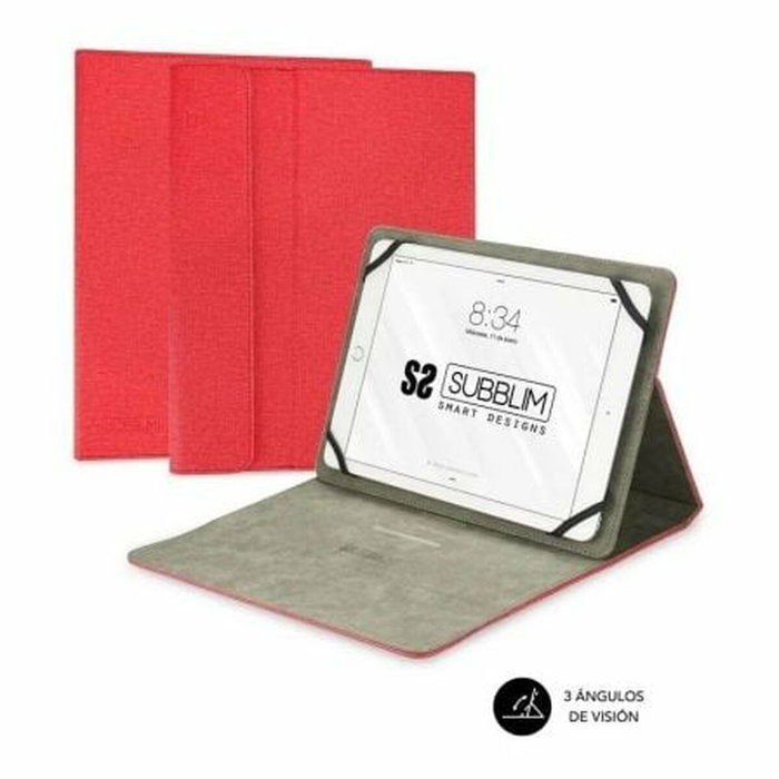 Housse pour Tablette Subblim SUB-CUT-1CT002 Rouge Housse pour Tablette Subblim SUB-CUT-1CT002 Rouge