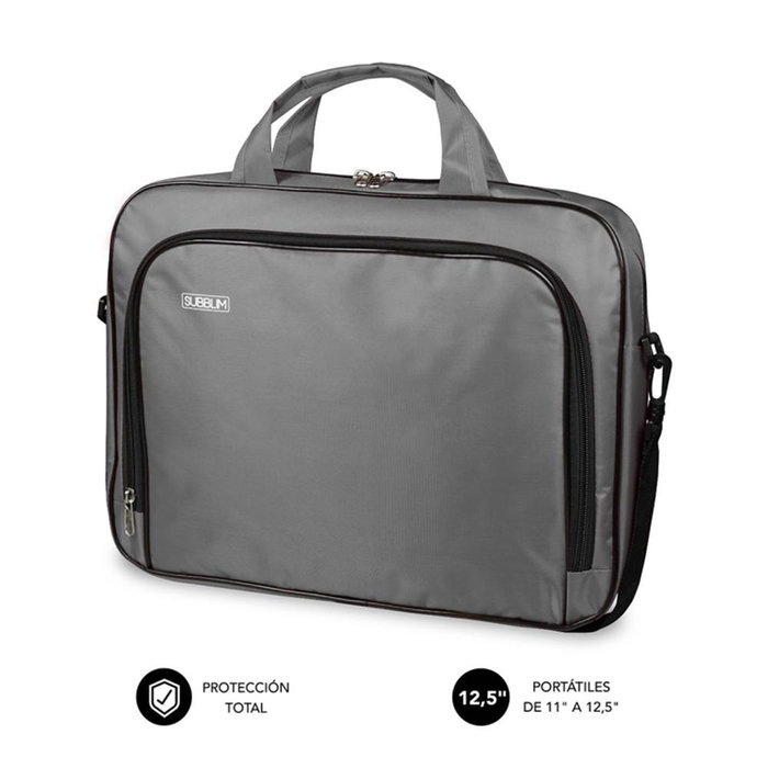 Subblim Mallette Oxford pour Ordinateur Portable 11-12.5 Pouces Gris Subblim Mallette Oxford pour Ordinateur Portable 11-12.5 Pouces Gris