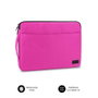 Subblim Urban Housse Ordinateur Portable 14 Pouces Rose, Étui de Protection avec Poignée