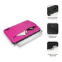 Subblim Urban Housse Ordinateur Portable 14 Pouces Rose, Étui de Protection avec Poignée