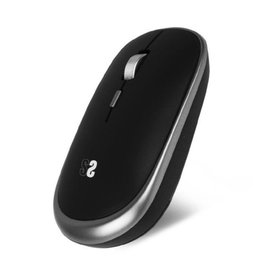 Subblim Rfm0002 Souris sans fil Silent Click Noir - 1600 DPI, 4 boutons, ultra-mince