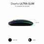 Souris Bluetooth Sans Fil Subblim SUBMO-LDFLAT1 Noir 1600 dpi