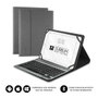 Subblim Keytab Pro Coque et Clavier Bluetooth pour Tablette 10.1 pouces - Gris - AZERTY Espagnol