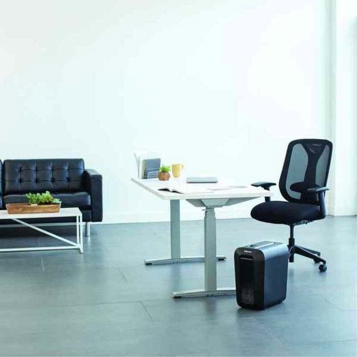 Déchiqueteuse de Papier Coupe Fine Fellowes LX65 22 L 10 Volets 4 x 40 mm Noir