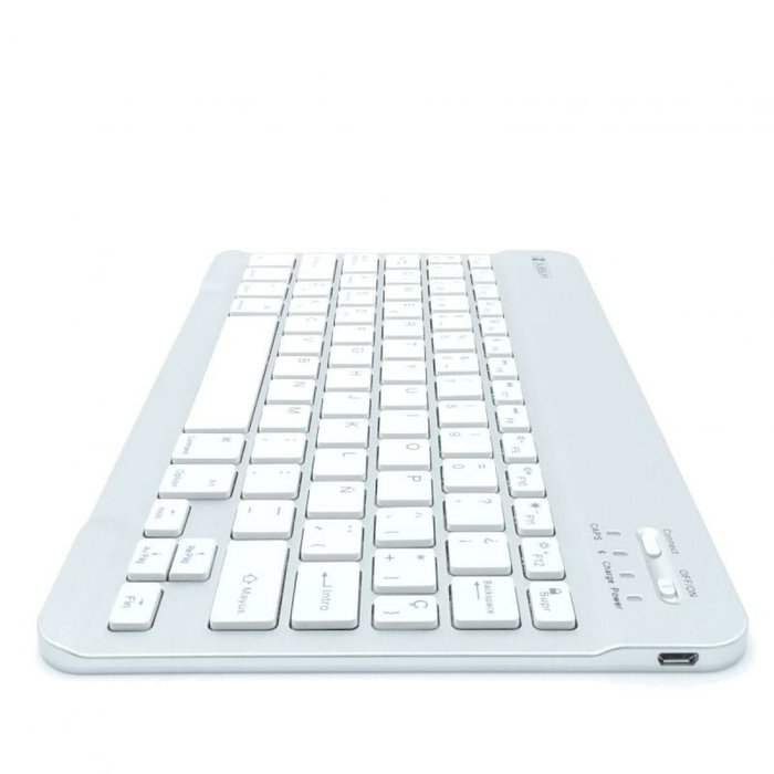 Clavier Bluetooth Subblim SUB-KBT-SM0001 Argenté Espagnol Qwerty