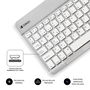 Clavier Bluetooth Subblim SUB-KBT-SM0001 Argenté Espagnol Qwerty