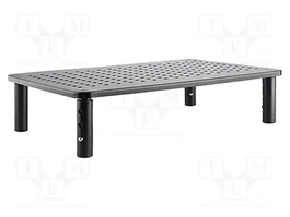 GEMBIRD Support de bureau pour moniteur noir