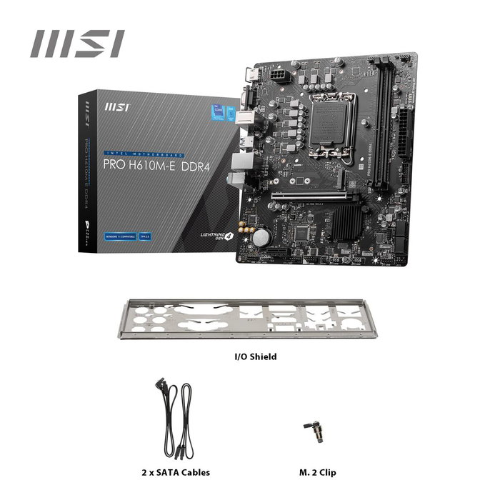 MSI PRO H610M-E DDR4