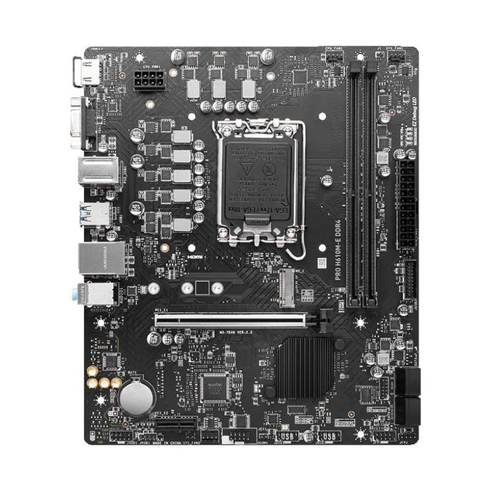 MSI PRO H610M-E DDR4