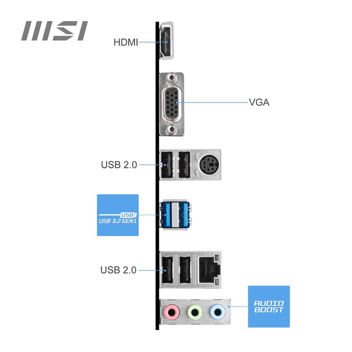 MSI PRO H610M-E DDR4