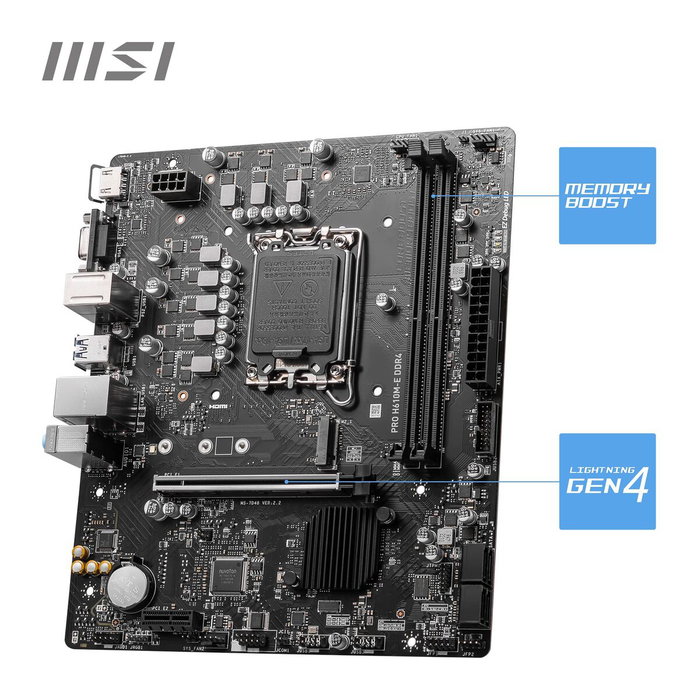 MSI PRO H610M-E DDR4