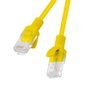 Lanberg Latiguillo Cable Réseau Cat.6 U/UTP CCA 150 cm Jaune
