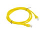 Lanberg Latiguillo Cable Réseau Cat.6 U/UTP CCA 150 cm Jaune