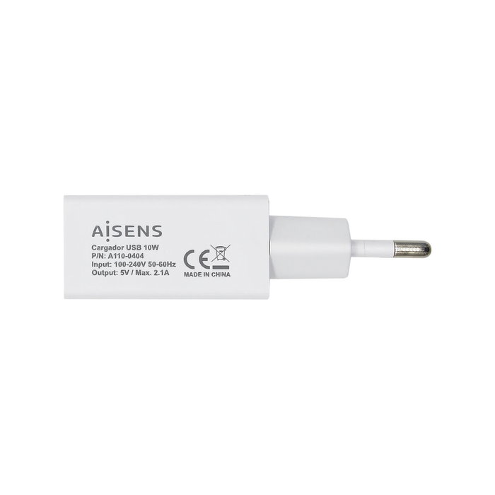 Chargeur mural Aisens A110-0404 Blanc 10 W