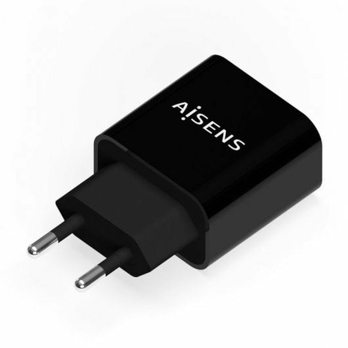 Chargeur mural Aisens A110-0538 Noir 50 W Chargeur mural Aisens A110-0538 Noir 50 W