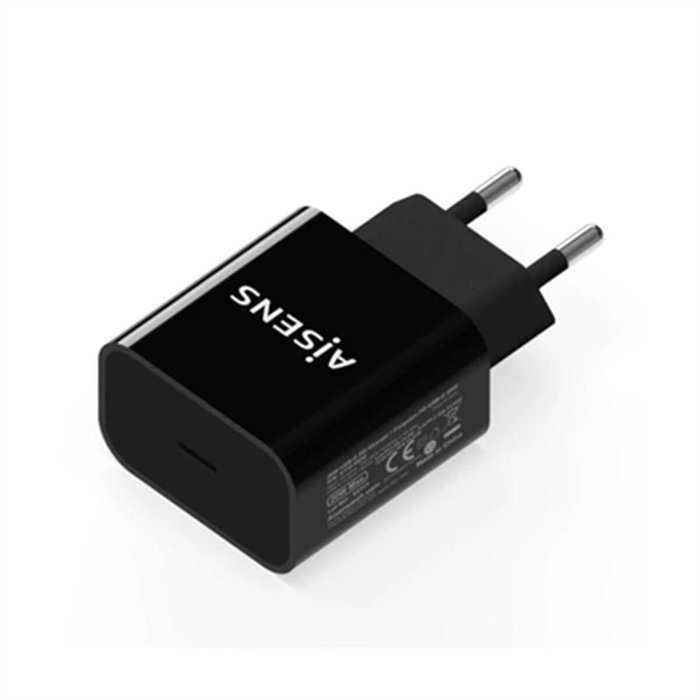 Chargeur mural Aisens A110-0538 Noir 50 W Chargeur mural Aisens A110-0538 Noir 50 W