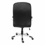 FORÖL Fauteuil Tobarra Noir en Cuir Écologique