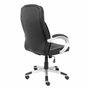 FORÖL Fauteuil Tobarra Noir en Cuir Écologique