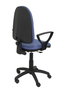 PIQUERAS Y CRESPO Chaise de bureau Aýna bleu clair avec accoudoirs fixes