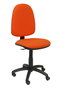 PIQUERAS Y CRESPO Chaise de bureau Aýna orange foncé avec mécanisme de contact permanent
