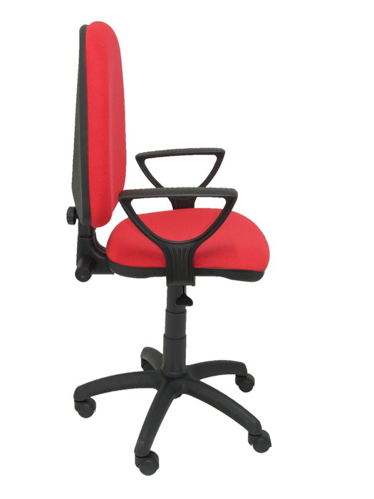 PIQUERAS Y CRESPO Chaise de bureau Aýna rouge avec mécanisme de contact permanent