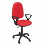 PIQUERAS Y CRESPO Chaise de bureau Aýna rouge avec mécanisme de contact permanent