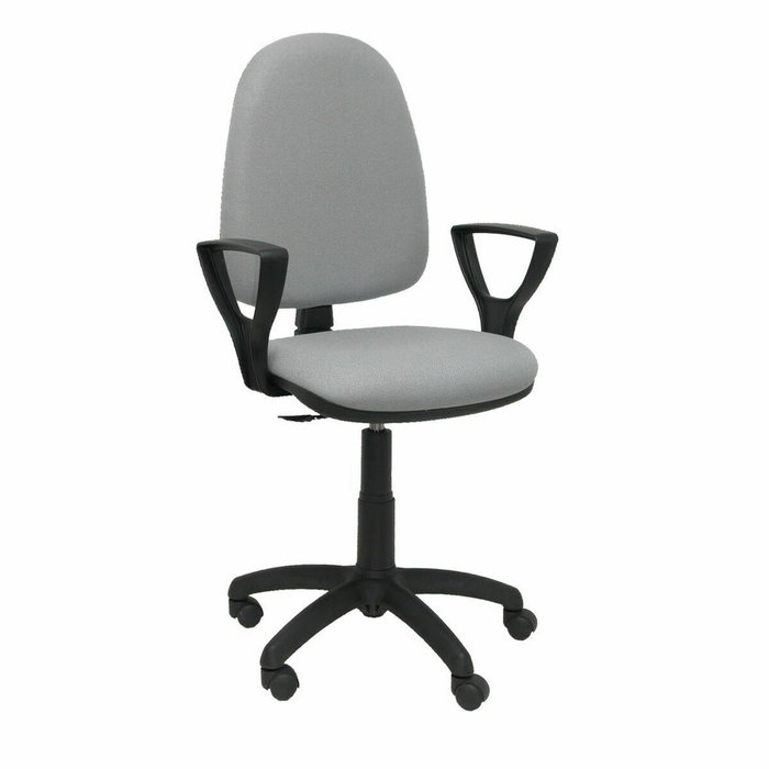 PIQUERAS Y CRESPO Chaise de bureau Aýna gris clair avec mécanisme de contact permanent