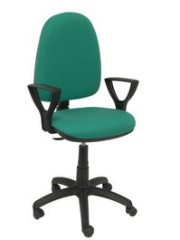 PIQUERAS Y CRESPO Chaise de bureau Aýna Vert émeraude