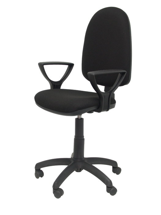 PIQUERAS Y CRESPO Chaise de bureau Aýna, Tissu Noir PIQUERAS Y CRESPO Chaise de bureau Aýna, Tissu Noir