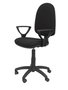 PIQUERAS Y CRESPO Chaise de bureau Aýna, Tissu Noir