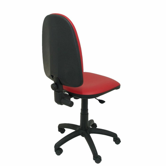 PIQUERAS Y CRESPO Chaise de bureau Aýna rouge en simili cuir